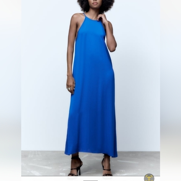 Zara flowy midi dress - Picture 1 of 8